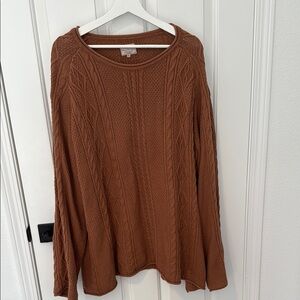 Ottway Rory Unisex Cableknit Sweater